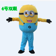 Yellow Minion Mascot Costume – Adult Cosplay Suit for Carnival, Parties, Performances & Halloween Events