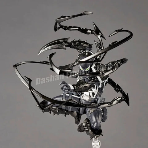 Amazing Yamaguchi Revoltech Agent Venom Action Figure – Superhero Eugene Thompson Model Toy, Perfect Gift Collection