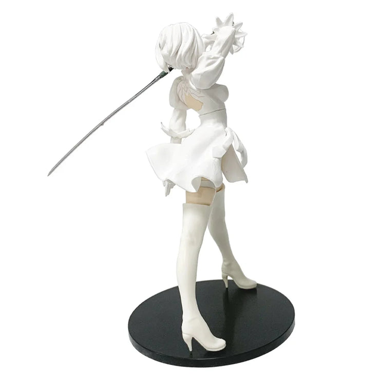 NieR: Automata YoRHa Type A2, 2B & 9S PVC Figure Set – Anime Collectible Statues