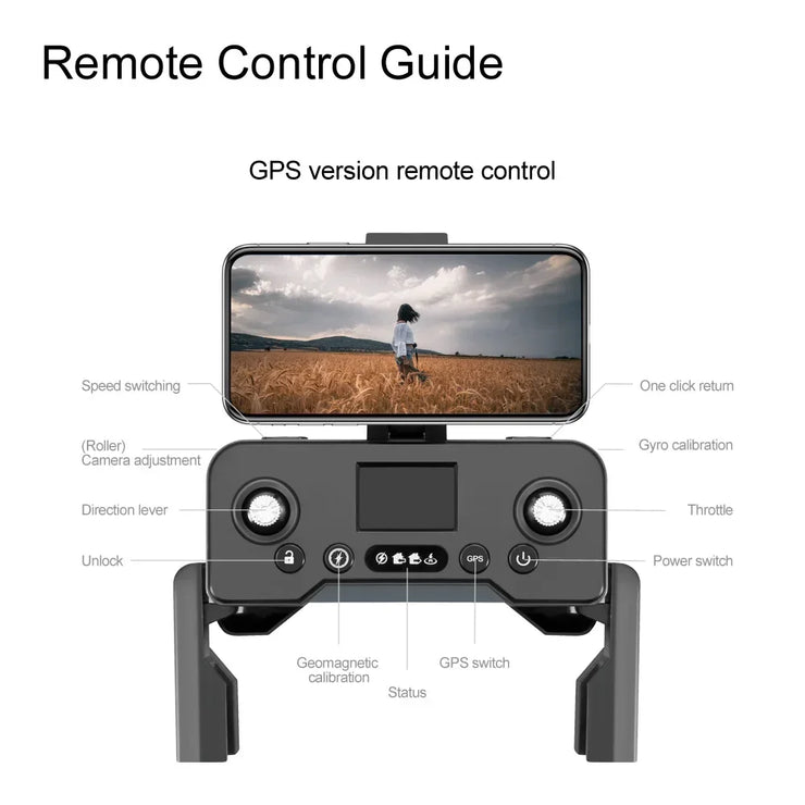 Xiaomi Mijia V168 Drone 8K 5G WIFI GPS Professional HD Aerial Photography DualCamera Omnidirectional Obstacle Avoidance Original