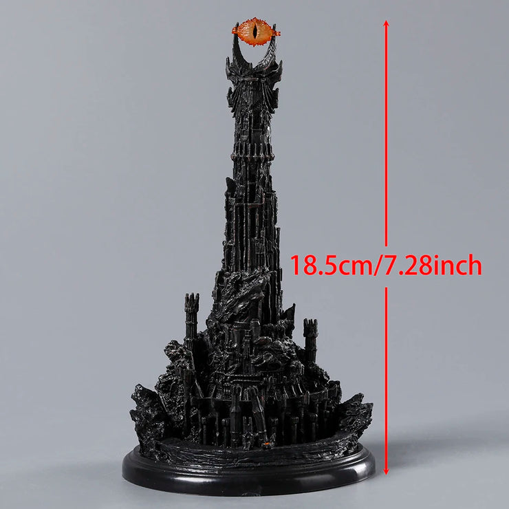 Barad-dur Tower Eye of Sauron PVC Figure Collectible Model Toy