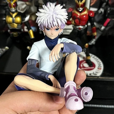 PG Hunter×Hunter Gon Freecss & Killua Zoldyck Action Figures – PVC Anime Statues and Car Ornaments