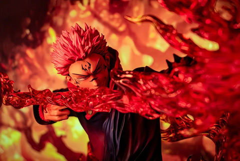 Jujutsu Kaisen Ryomen Sukuna Itadori Yuji Anime Figure Model Toy King Of The Curse Returns To The Extreme Battle Gift Collection