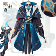 Anaxagoras Cosplay Costume – Honkai: Star Rail Uniform with Wig from Grove of Epiphany Amphoreus for Men and Women, Ideal for Halloween Events