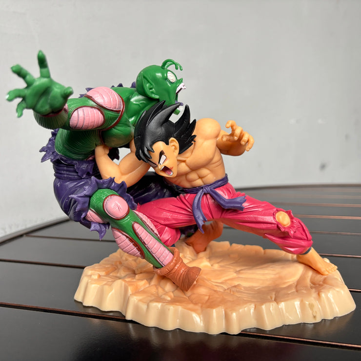 Dragon Ball Son Goku, Piccolo & Bulma PVC Figure Set – Anime Collectible Statues for Desk or Room Display