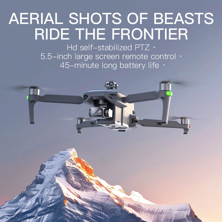 ZLL SG909 SG909MAX Professional Drone With 4K Camera GPS 3-Axis Gimbal 360 Obstacle Avoidance Touch Screen FPV Brushless RC Drone