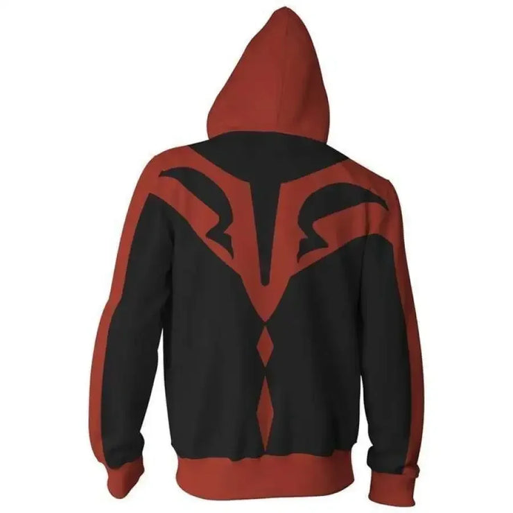 R2-D2 Cosplay Hoodie – Robot Sweatshirt with Zipper, Inspired by Darth Vader and Stormtrooper for Men and Women