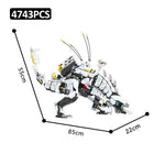 Giant Mechanical Tallneck Model — 7,400-Piece Collector Build (Ages 14+)