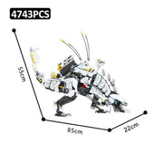 MOC Horizon Zero Dawned Tallneck Model Huge Version Building Blocks Brick Set 7400PCS