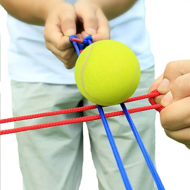 Teamwork Game Pull Rope Track Catch the Ball Team Building Game Parent-child Interaction Multiplayer