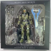 Sentinel Master Chief Action Figure Pvc Anime Collection Model Mjolnir Mk Vi Sv Action 18cm John117 S117 Movable Doll Toys