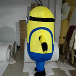 Yellow Minion Mascot Costume – Adult Cosplay Suit for Carnival, Parties, Performances & Halloween Events