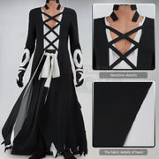 HOLOUN Bleach Kurosaki Ichigo Cosplay Outfit Haori Vest Pants
