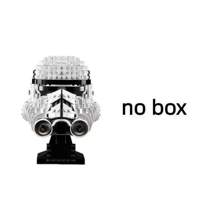 Star Wars Model Figure Stormtrooper Vader Tie Fighter Pilot Helmet Series  Building Blocks Brick Set