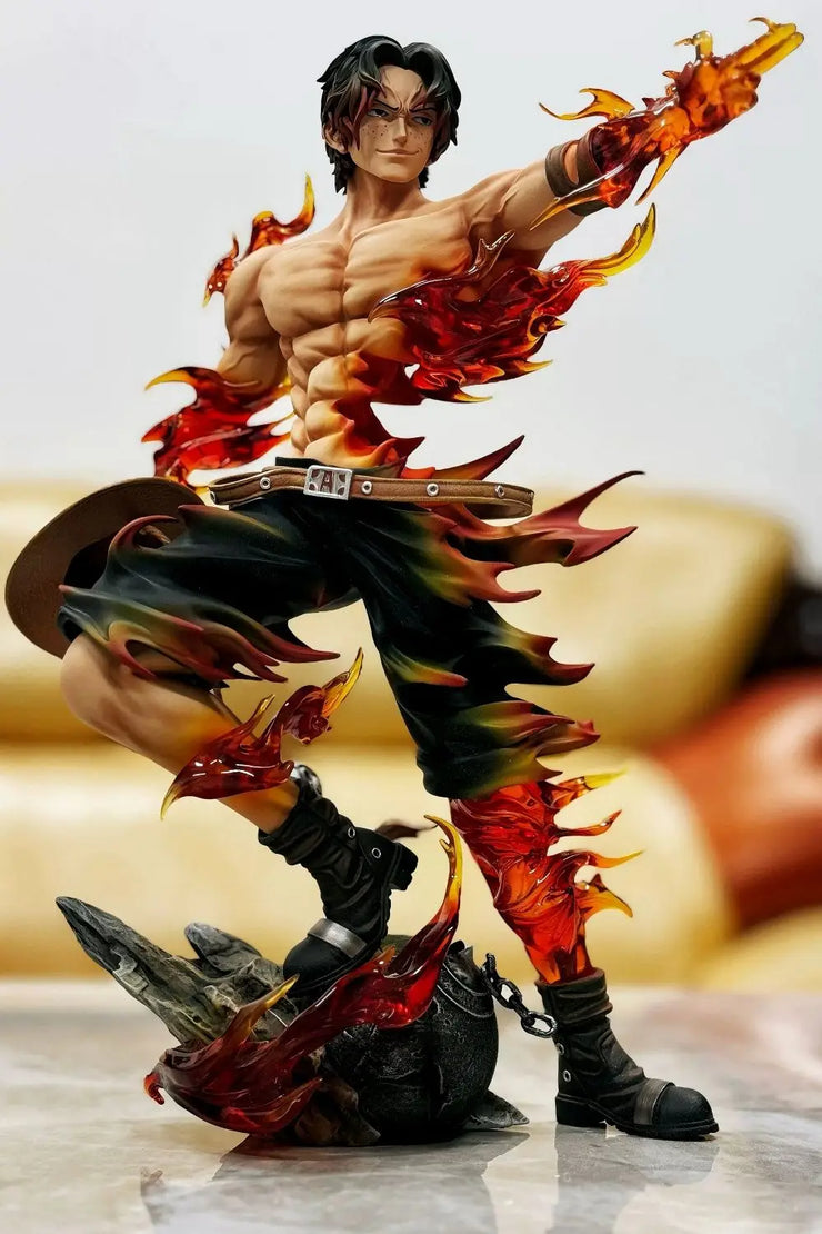 One Piece Portgas D. Ace PVC Figure – Anime Collectible Statue