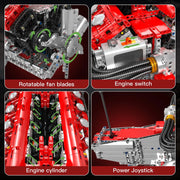 Engine Building Blocks Model Series Technical STEM Toys Moc Tank V8 Engine Supercar W16 Bricks Assembly Toy Set Kids Adults Gift