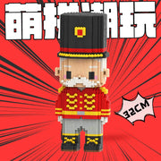 32cm Guardian Model Building Blocks Royal Soldier Figure Block Toy for Boys & Girls Birthday Gift Living Room Decor Assembly Kit