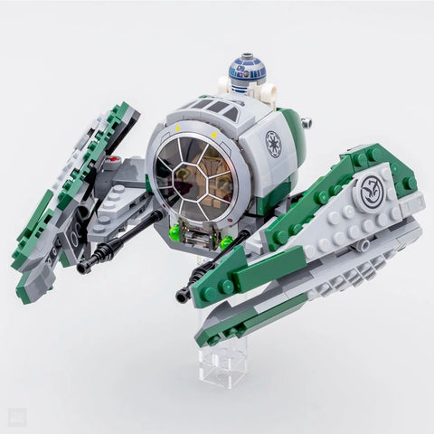 253-Piece Yoda’s Jedi Starfighter – Space Wars Building Block Set