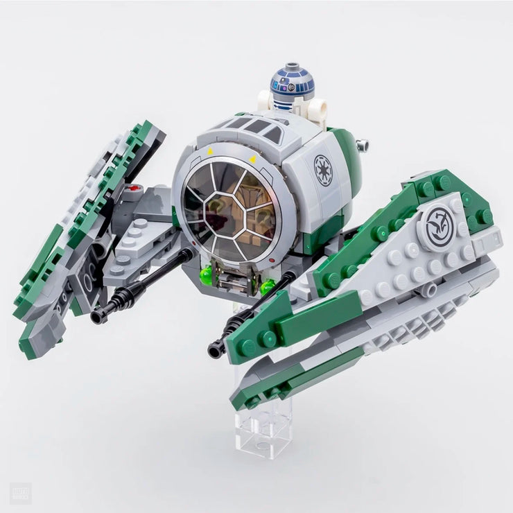 253-Piece Yoda’s Jedi Starfighter – Space Wars Building Block Set
