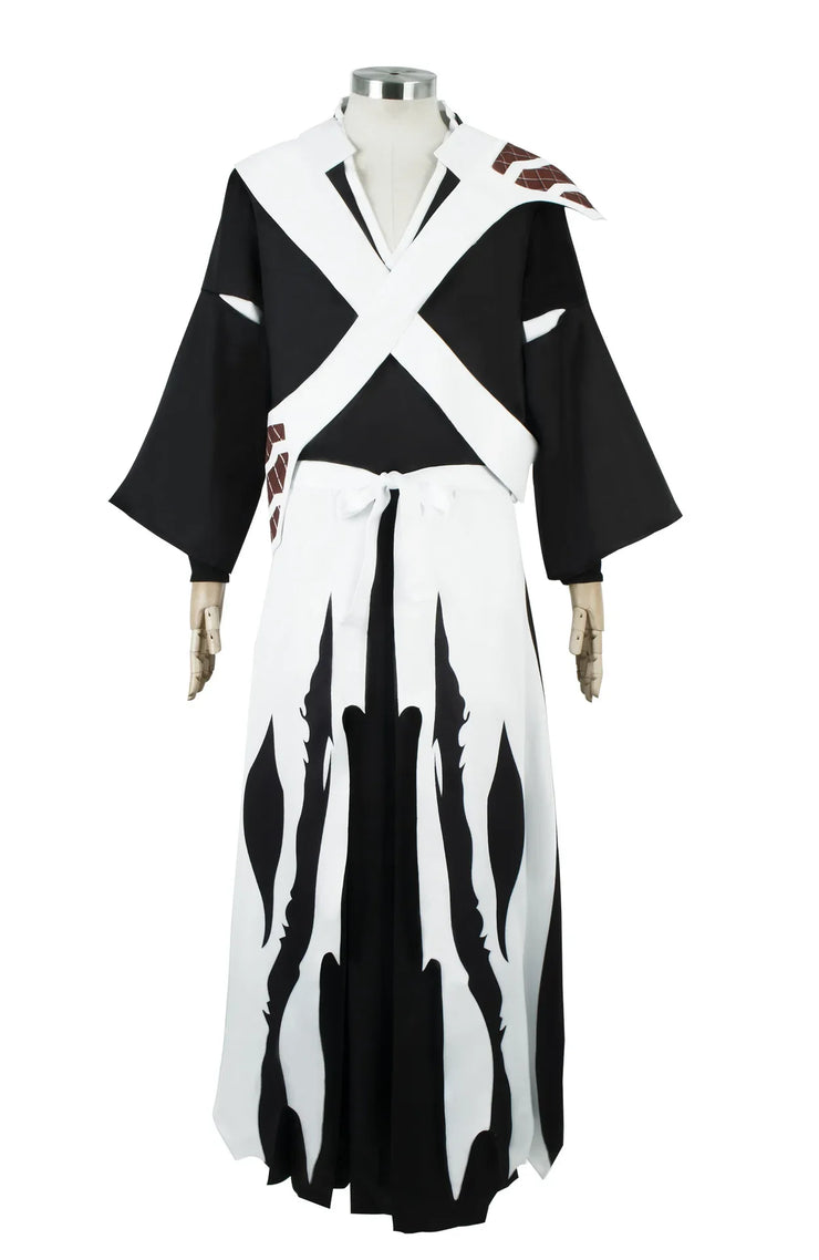 Bleach Thousand-Year Blood War Kurosaki Ichigo Cosplay Costume Wig Shinigami Attire Pauldron Outfit For MenHalloween New Party