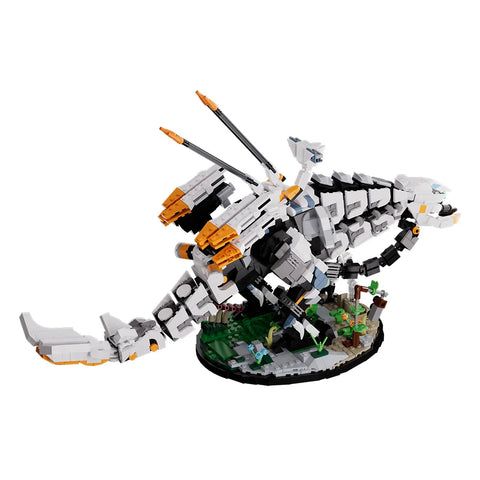 MOC Horizon Game Thunderjaw Beast Model Monster Building Blocks Brick Set