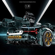 MOC 10611 Super Car Model Building Blocks Modified Vehicle 3466 Pcs