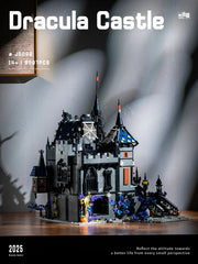 3007Pcs Famous Vampire Draculas Castle Horror House Building Blocks Set Medieval Grand Street View Bricks Toys Christmas Gifts