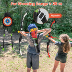 DORTALA Kids Bow and Arrow Set with 20 Suction Cup Arrows
