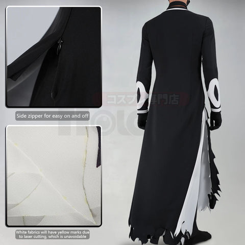 HOLOUN Bleach Kurosaki Ichigo Cosplay Outfit Haori Vest Pants