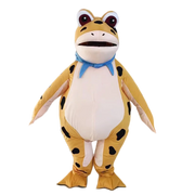 Inflatable Frog Mascot Costume – Adult Cartoon Cosplay Suit for Events, Performances & Parties