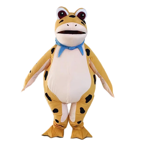 Inflatable Frog Mascot Costume – Adult Cartoon Cosplay Suit for Events, Performances & Parties