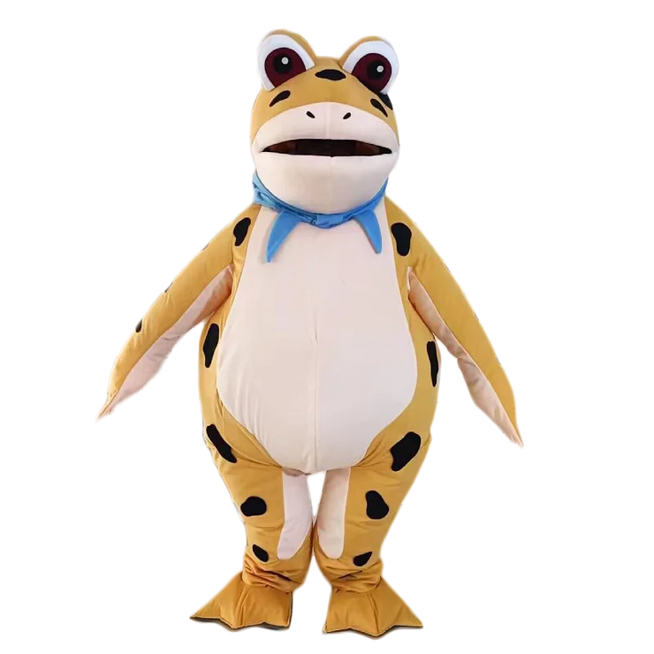 Inflatable Frog Mascot Costume – Adult Cartoon Cosplay Suit for Events, Performances & Parties