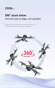 Xiaomi Mijia Z908 Pro max Drone 8K Professional HD Dual Camera Brushless Motor WIFI FPV RC  Folding Quadcopter Helicopter toy