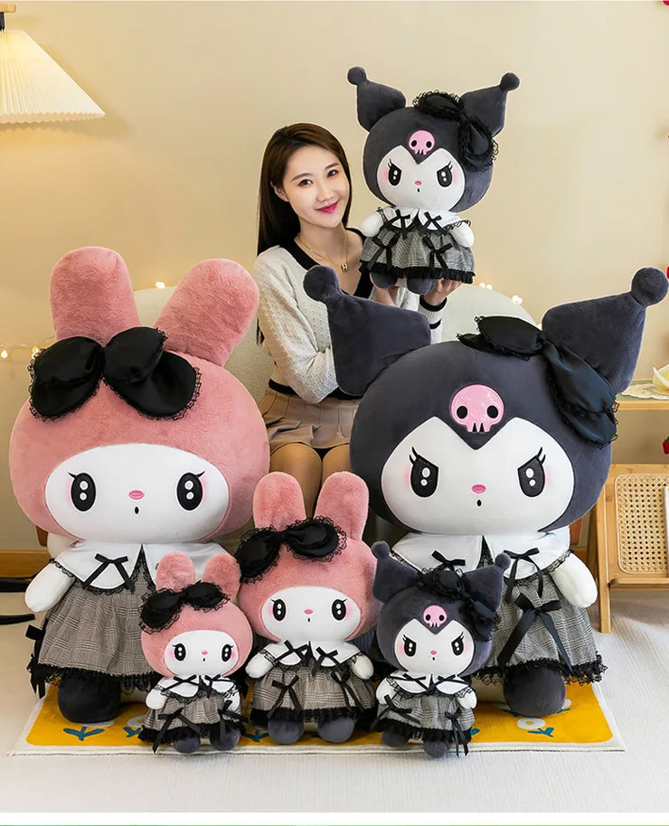 Sanrio My Melody Kuromi Stuffed Plushie Doll
