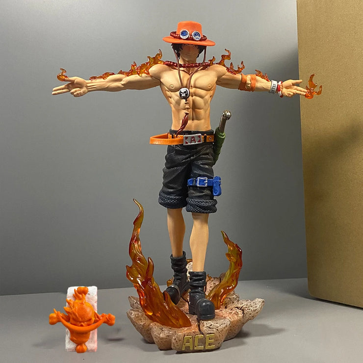 One Piece Portgas D. Ace PVC Figure – 28cm Anime Collectible Statue