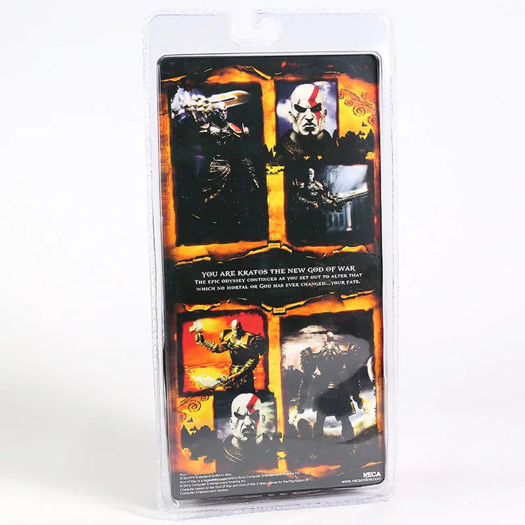 NECA God of War 2 II Kratos In Ares Armor W Blades PVC Action Figure Toy