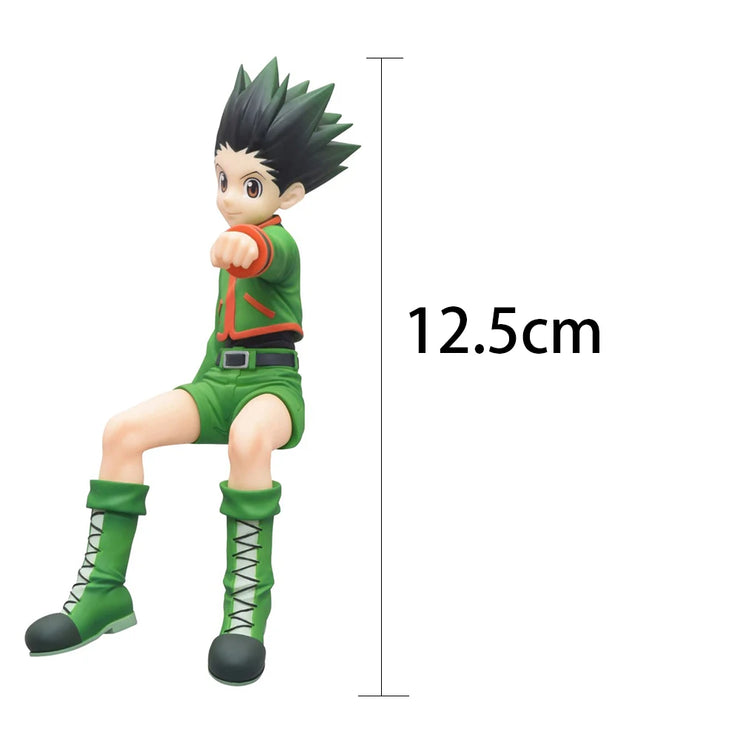 12cm Anime Figures Gon Freecss & Killua Zoldyck – Collectible PVC Action Dolls, 2-Piece Set for Birthday and Christmas Gifts