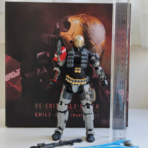 Action Figures Spartan-B312 Noble Six anime figure Halo:Reach Figure