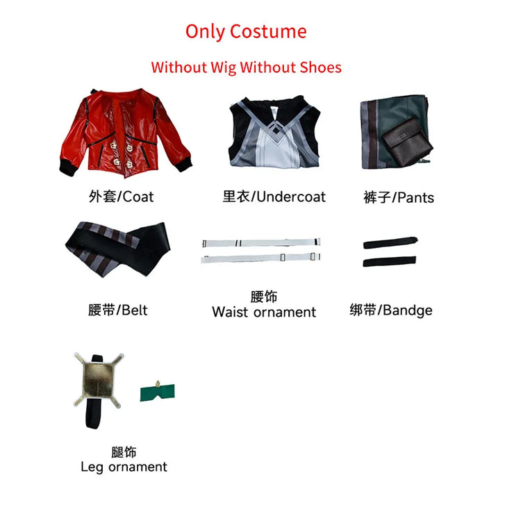 Arcane Vi Cosplay Costume Wig Hair for Anime Jinx Sister Cosplay Outfits Vi Cosplay Shoes Boots Leather Jacket