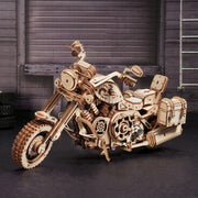Robotime ROKR Cruiser Motorcycle DIY Wooden Model Kit – 420pcs Assembly Puzzle LK504