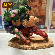 Dragon Ball Son Goku, Piccolo & Bulma PVC Figure Set – Anime Collectible Statues for Desk or Room Display