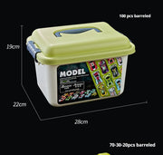 30PCS 50PCS Mini Alloy Car Model Set with Storage Box Diecast Cars Toys for Boys Sliding Inertia Vehicle Children Toy Kit Gifts