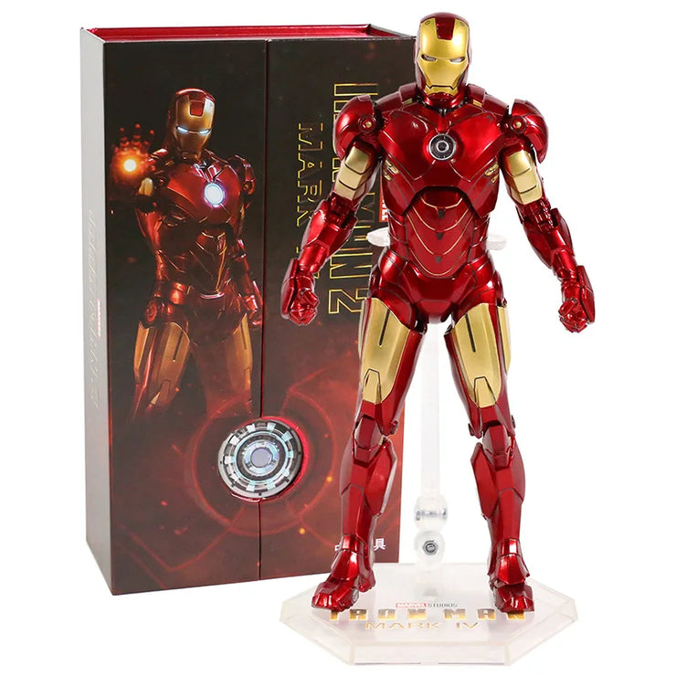 ZD Toys Iron Man 3 MK 22 24 35 41 47 PVC Action Figure Collectible Model Toy