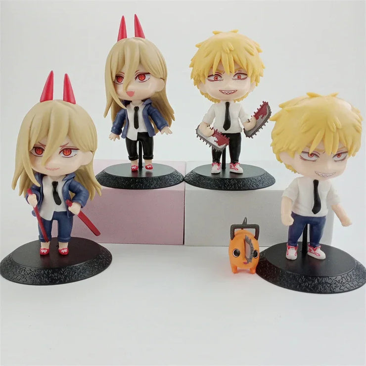 Chainsaw Man Denji Anime Figure Denji/Power Figurine Collectible Model