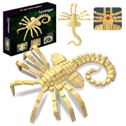 Xenomorph Model Ultimate Predator Action Figure Building Blocks Set Halloween DIY Aliens Toys for Kids Christmas Gifts Ornamant