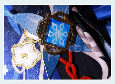 Twilight Blossom Ganyu Cosplay Costume Genshin Impact Adult Uniform Wig Anime Halloween Costumes Women Game Character Outfit