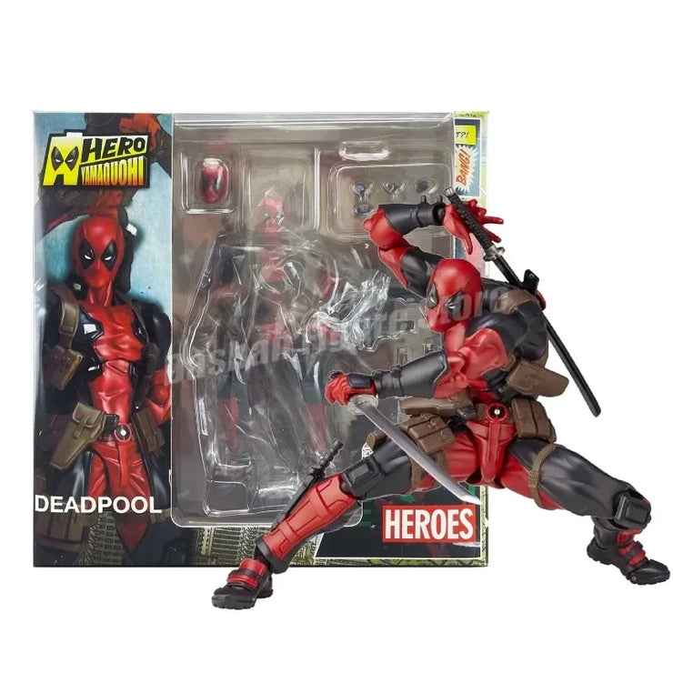 Amazing Yamaguchi Revoltech Agent Venom Action Figure – Superhero Eugene Thompson Model Toy, Perfect Gift Collection