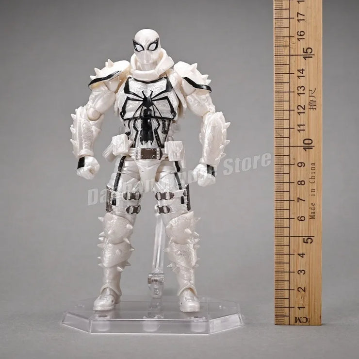 Amazing Yamaguchi Revoltech Agent Venom Action Figure – Superhero Eugene Thompson Model Toy, Perfect Gift Collection