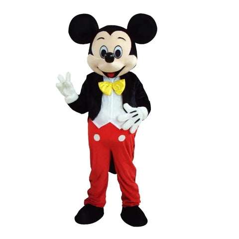 Pooh Bear Mascot Costume – Cartoon Character Cosplay for Advertising, Carnival & Party Events