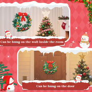 653pcs Christmas Wreath 29cm diameter Building Blocks Bricks Home Decoration Model  Kids Toys Christmas Gift